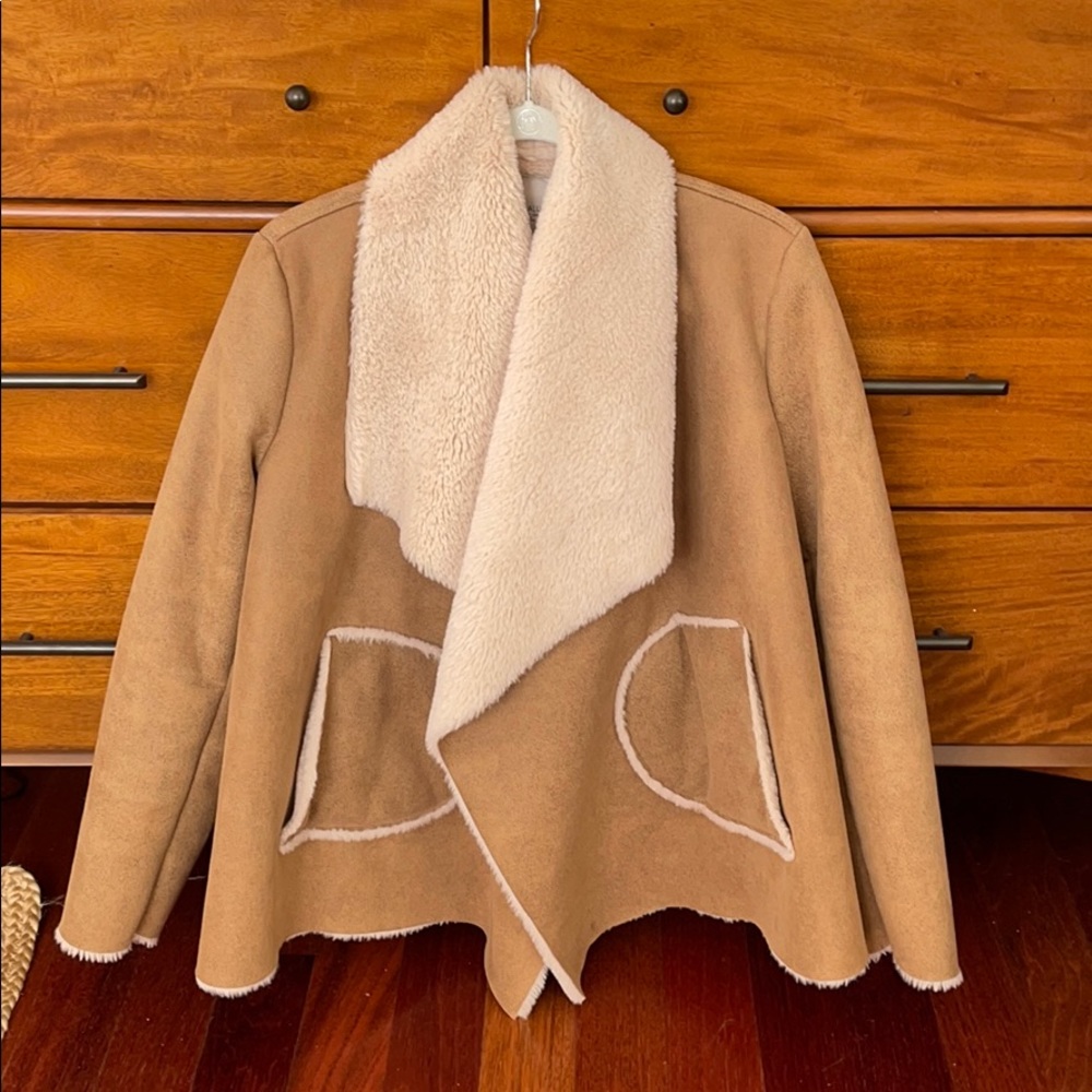 Zara Trafaluc Shearling Jacket